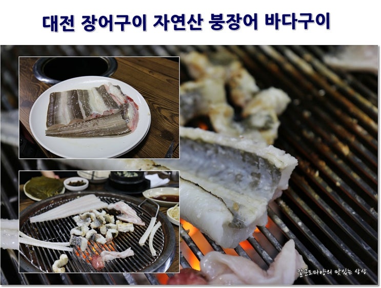  대전 장어구이 자연산 붕장어 월평동 '바다구이'