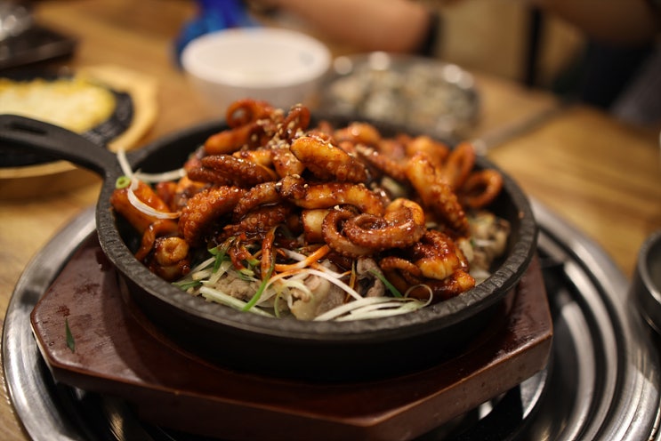  약수역 동네식당 매운녀석들 오동통 숯불쭈꾸미