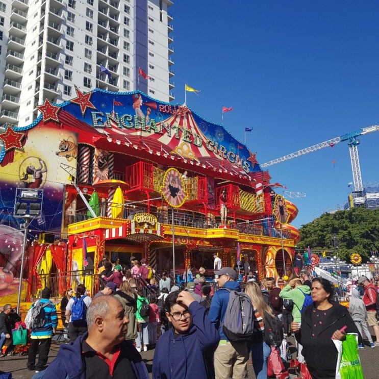  골드코스트)맥날과헝잭/ 브리즈번 한우리/호주워홀500일/2019 EKKA festival