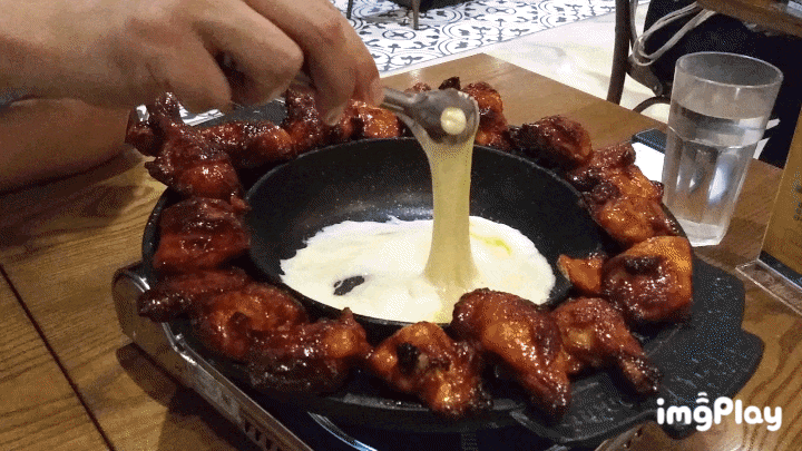  굽네치킨 염창역점에서 신메뉴 UFO퐁듀 맛보고 왔어요!