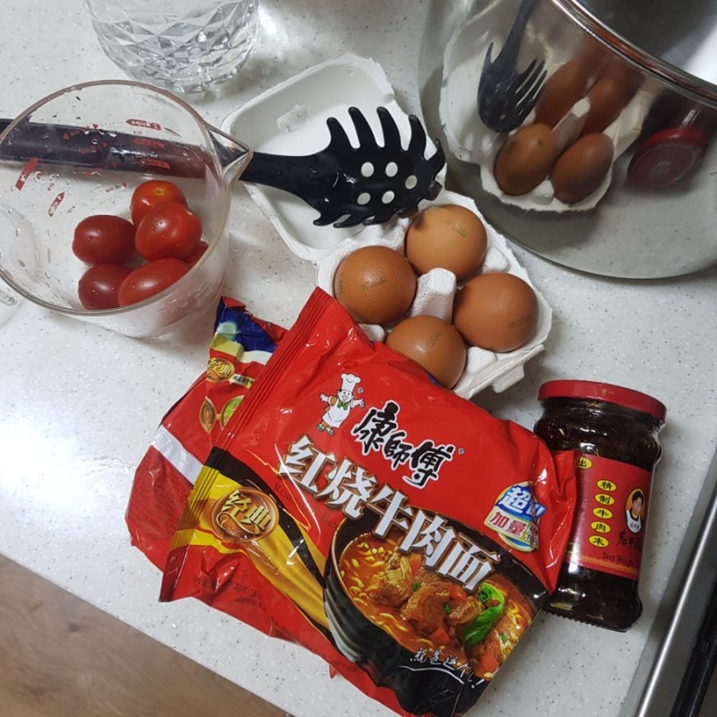 천러라면 만들기