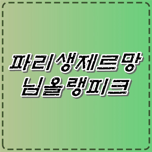  12일 파리생제르망 : 님올랭피크 리그1 분석
