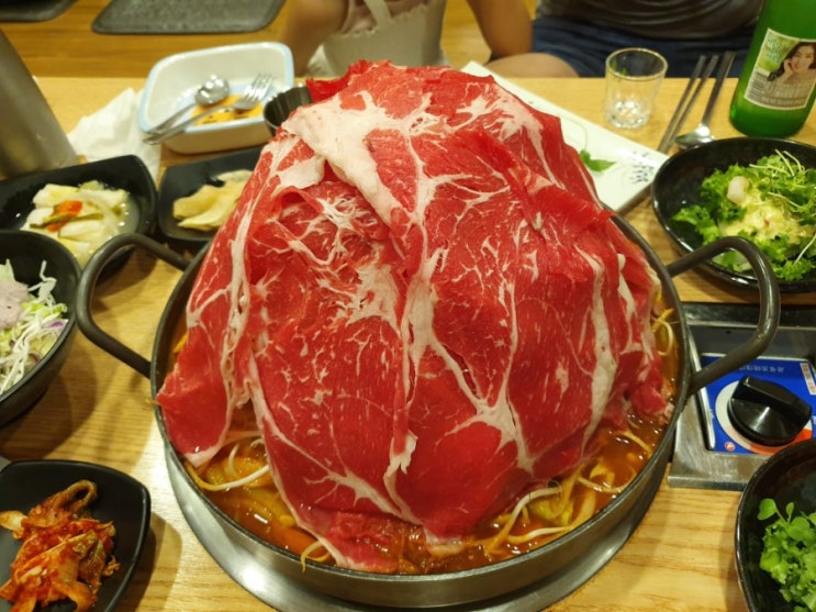  진주 하대동 맛집 산홍 비쥬얼쩌는 물갈비!c