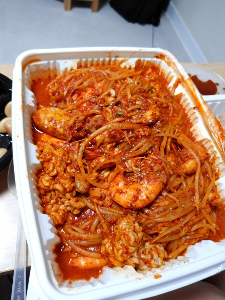  최수연 동해 아구해물찜 대조점 배달의 민족 후기