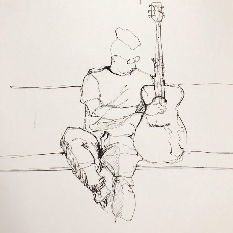  김철민님 컨투어드로잉 연습