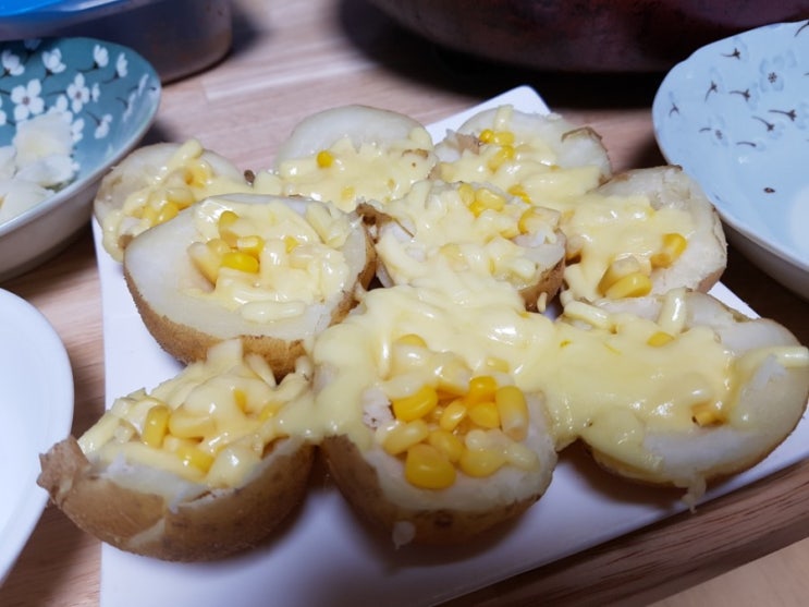  감자콘치즈/언양식불고기~