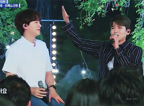  190803 동네앨범 규현,려욱 - 그대와 함께 영상, 움짤