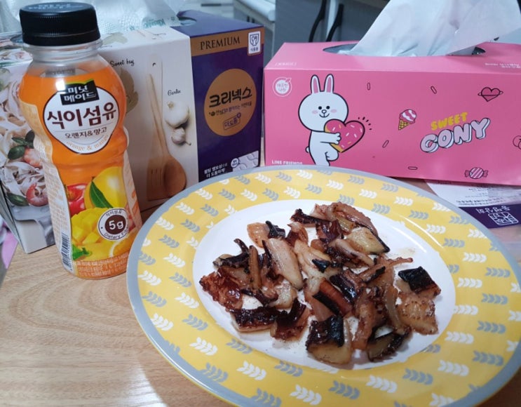  [초간단레시피]오징어(오다리) 버터구이 (자취생 간식,안주)