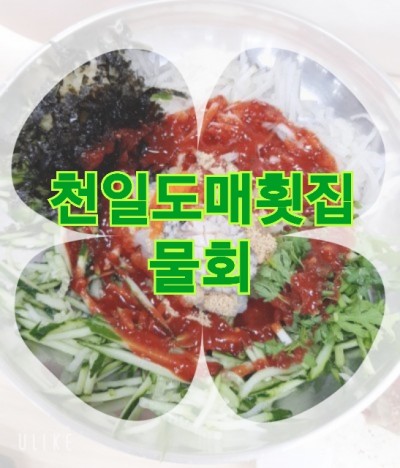  초량/ 수정시장 천일도매횟집 포항물회