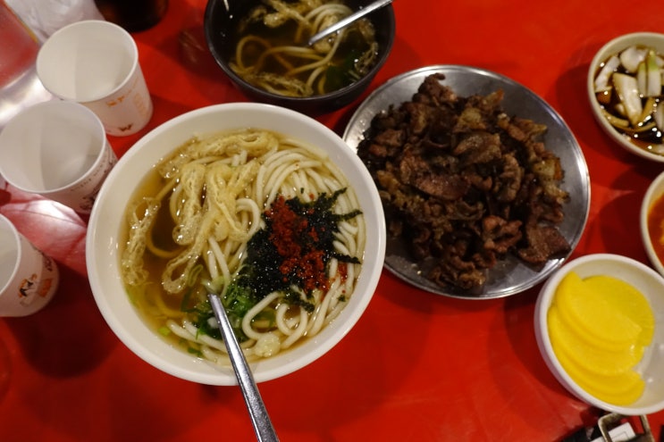  태능집 : 백종원의 3대천왕에도 나온 대구 북성로 우동 연탄불고기 맛집, 술안주로 딱이야