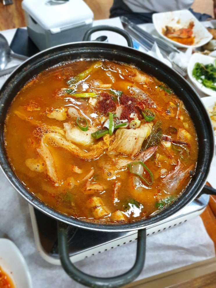  태안 게국지 맛집 【딴뚝통나무집】 // 세트메뉴