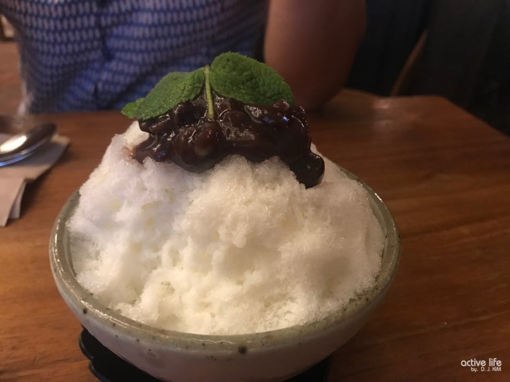  밀탑 밀크빙수 현대백화점압구정본점 / 진미평양냉면