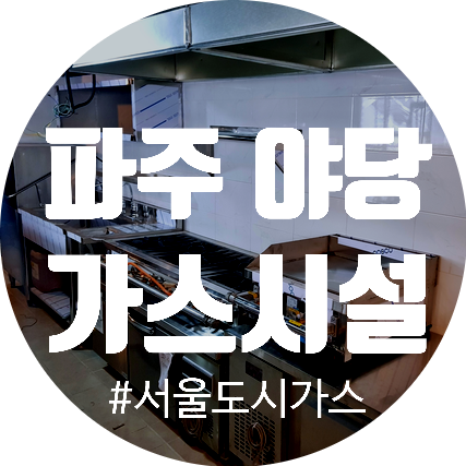  서울도시가스공사 경기도 파주시 야당동 운정3동 가스 시설 배관 공사