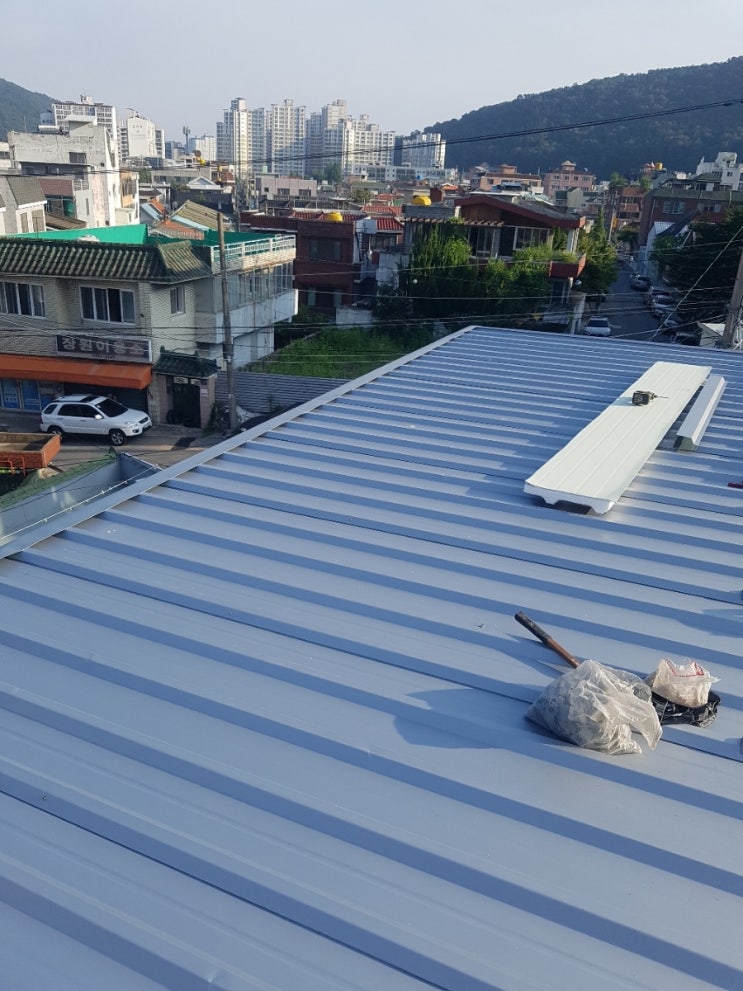  대구 수성구 파동 지붕판넬공사