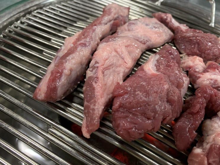  갈매기살 껍데기 존맛탱 진공흡입한 날