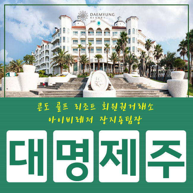  [대명리조트 제주회원권] 물결이 요동치는 콘도