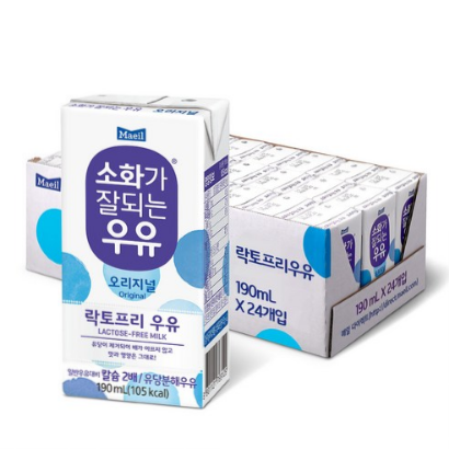  (38% 할인)매일 소화가 잘되는 우유