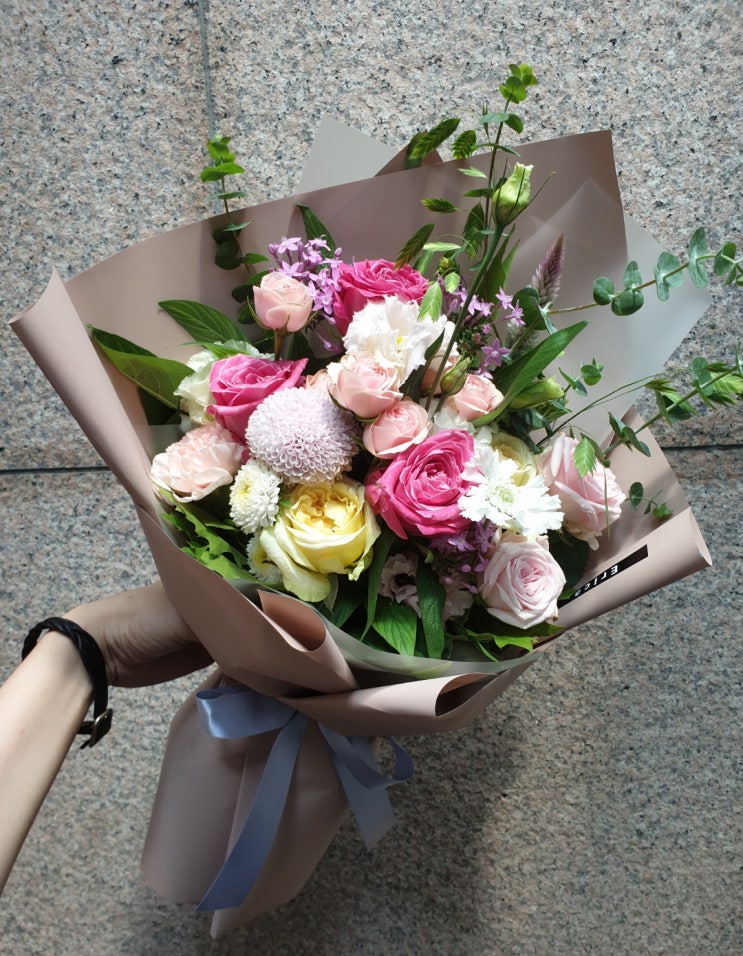 [을지로꽃집, 명동꽃집]에리카플라워에서 을지로입구로 배송간 꽃다발
