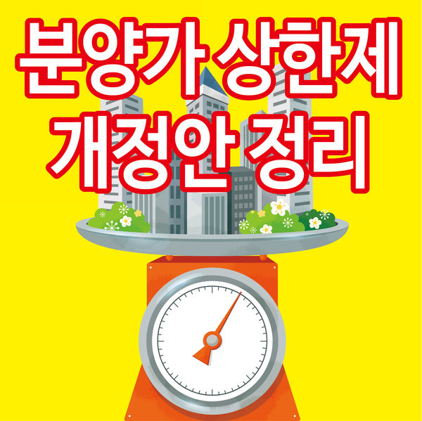  민간택지 분양가 상한제 개정안 적용지역은?[8.12 부동산 대책 핵심 정리]