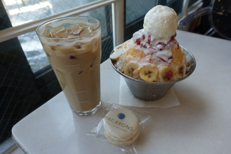  당산 디저트 카페 빌리엔젤 팥빙수 맛있어