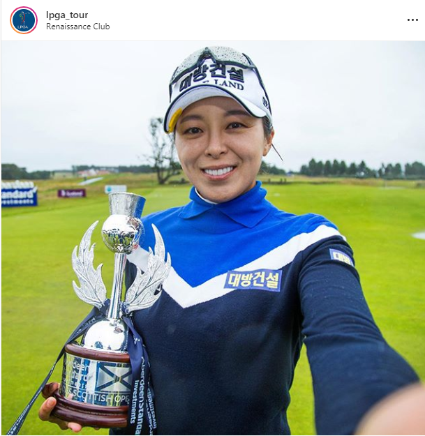  허미정 스코트랜드 오픈 우승, 5년만에 LPGA 3승