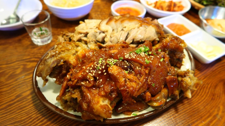  선릉역맛집_[뽕나무쟁이] 줄 서서 먹는 맛집  뽕족 매운불족발 촉촉하고 쫀득해