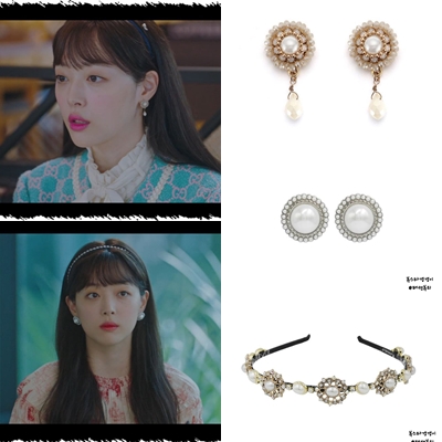  호텔 델루나 10회 설리 패션 밀튼아티카 귀걸이야
