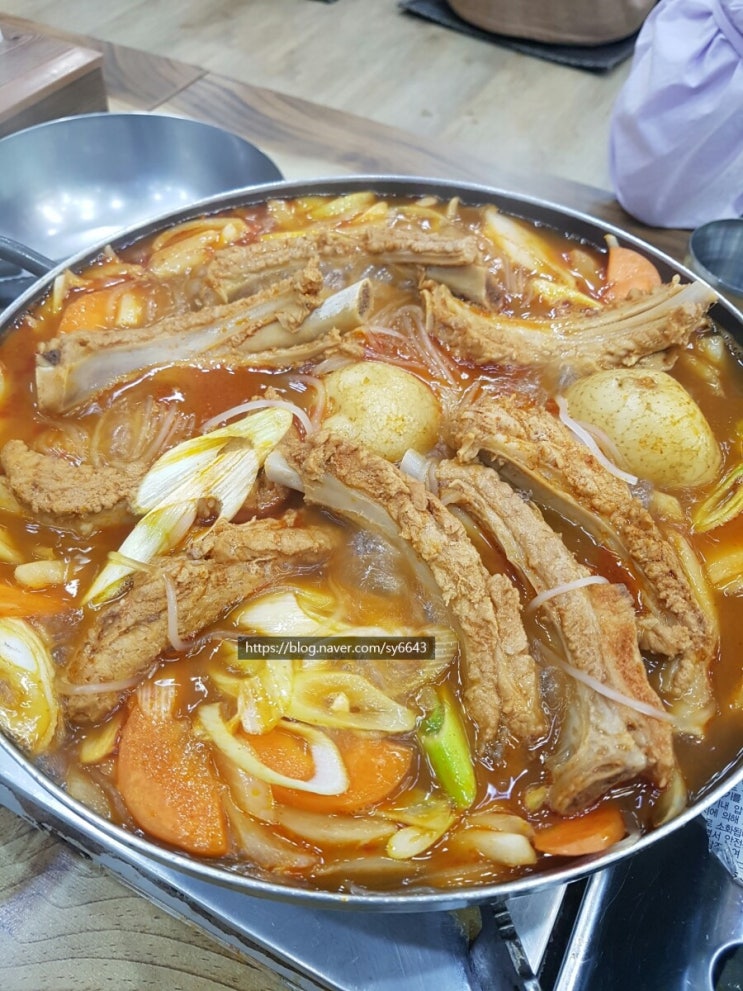  전주 아중리 매운돼지갈비찜 신돈조선별관
