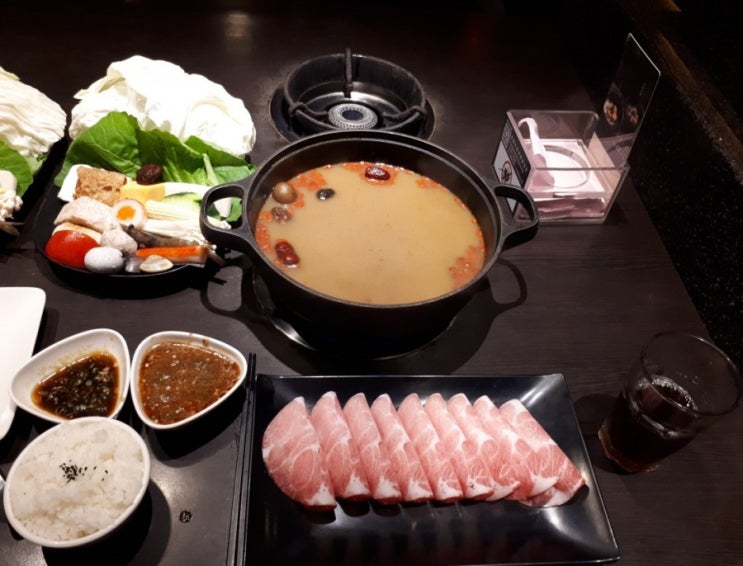  대만 타이중 맛집 추천/ 인생 맛집 輕井澤(경정택) 칭징저훠궈 후기