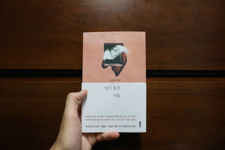 김애란 작가 산문집 &lt;잊기 좋은 이름&gt; 리뷰