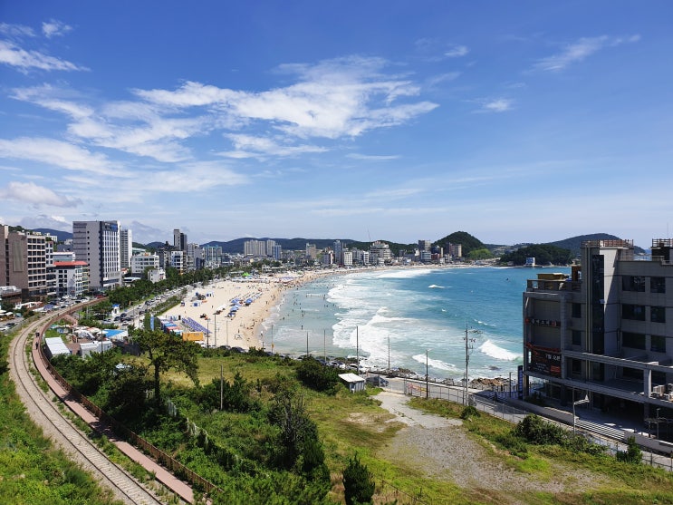  부산 송정해수욕장 아리랑민박 바베큐파티&투썸플레이스