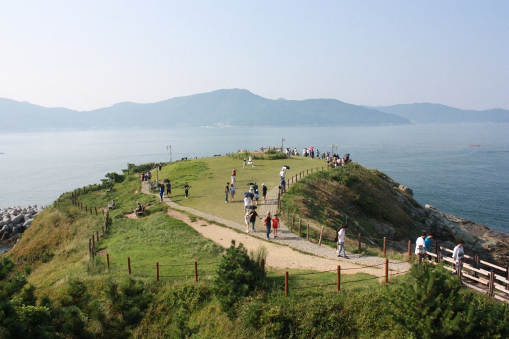 통영에서 거제로: 오미사꿀빵&거제도 바람의언덕