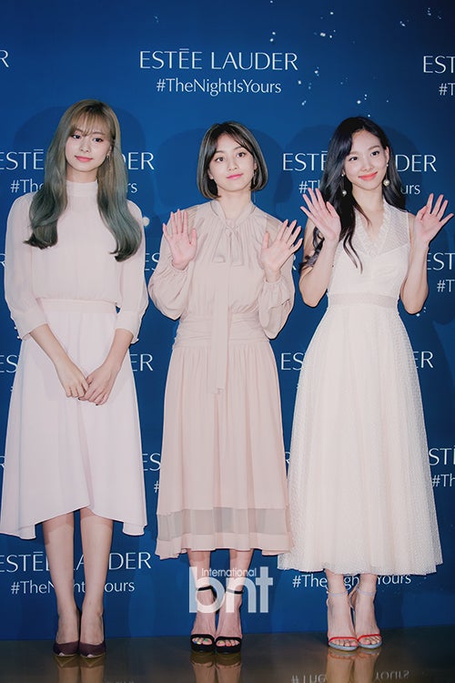 [트와이스 - 나연,지효,쯔위] 에스티로더 포토콜 행사