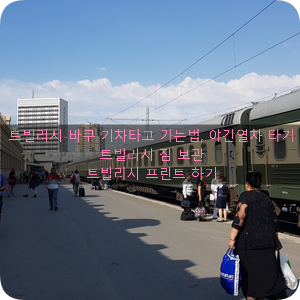  세계일주 : 트빌리시에서 바쿠 가는법(조지아에서 아제르바이잔) / 야간 기차 타고 가기, 트빌리시 짐 보관, 트빌리시 프린트