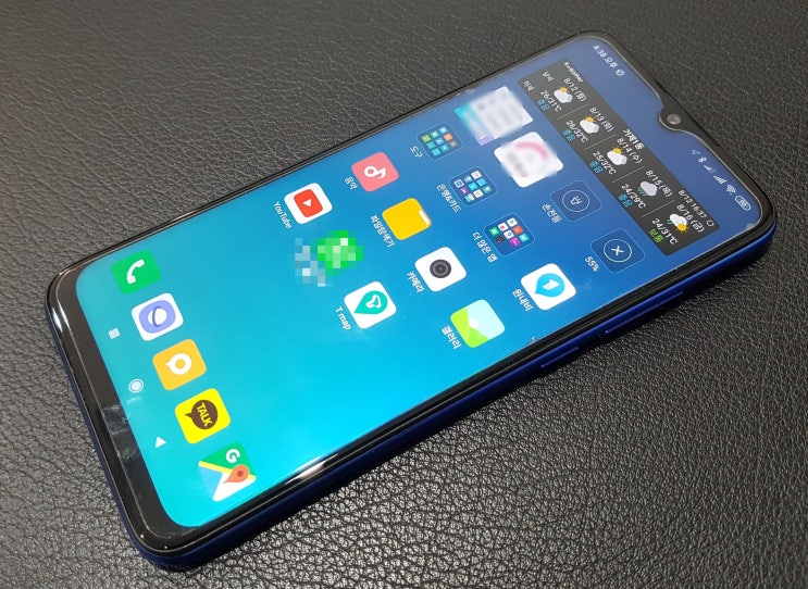  샤오미 홍미노트7 넵튠블루 색상 외관 및 스펙사양 소개 [Xiaomi Redmi Note 7] 카툭튀
