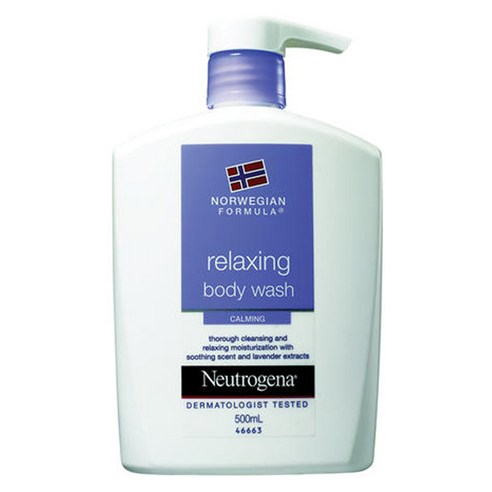  뉴트로지나 노르웨이젼 포물러 릴랙싱 바디워시 라벤더향, 500ml, 1개