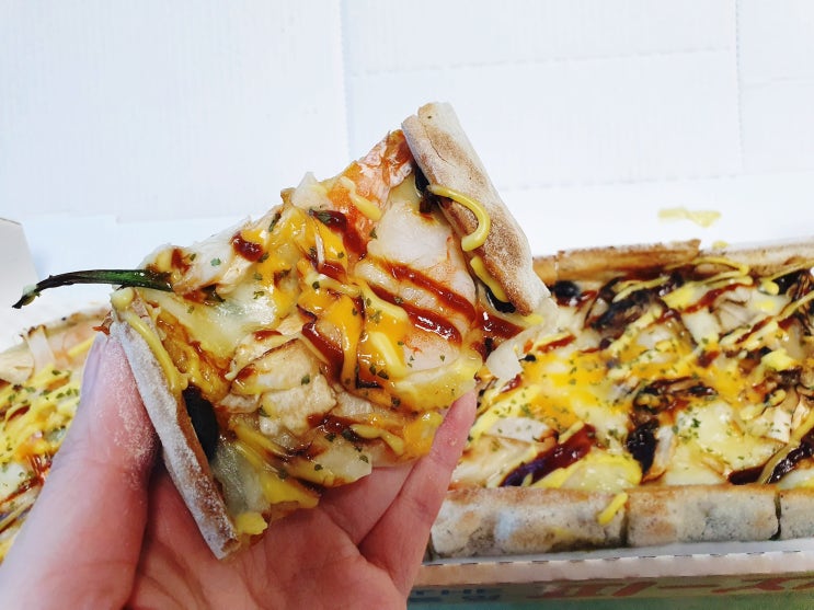 동피랑 맛집 더통영피자 :: 전복피자 이색 피자 맛나요!