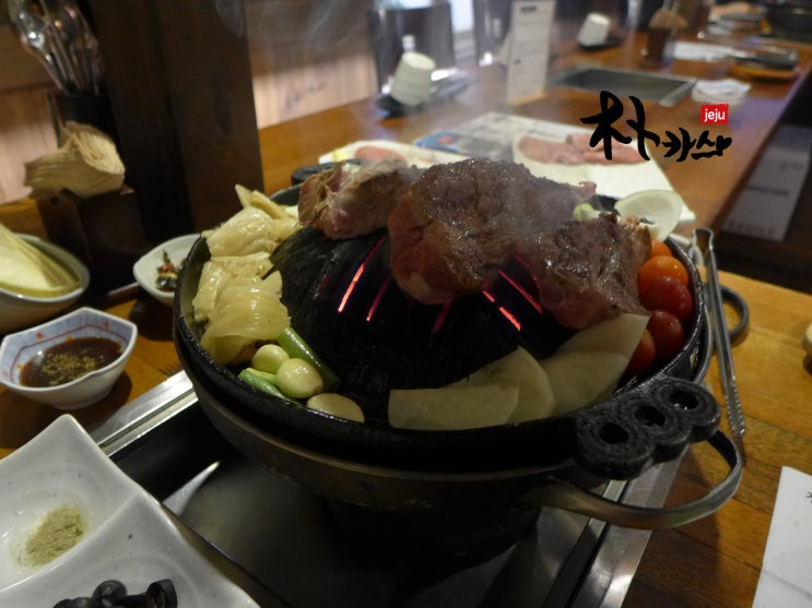  제주도 양갈비 식당 - "노형 징기스" 양고기