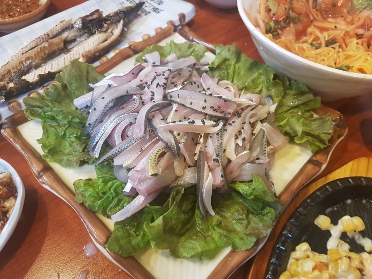  성대역맛집 경기수산직판장 물회,전어회