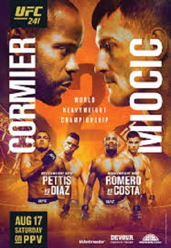  UFC 241코미어 vs. 미오치치 2  대진표