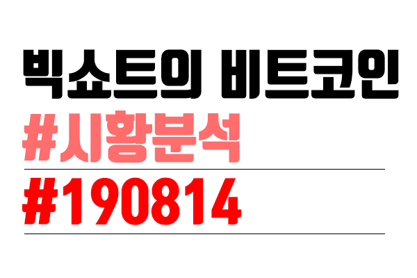  비트코인 시황 분석 [빅쇼트의 마진이야기] #5