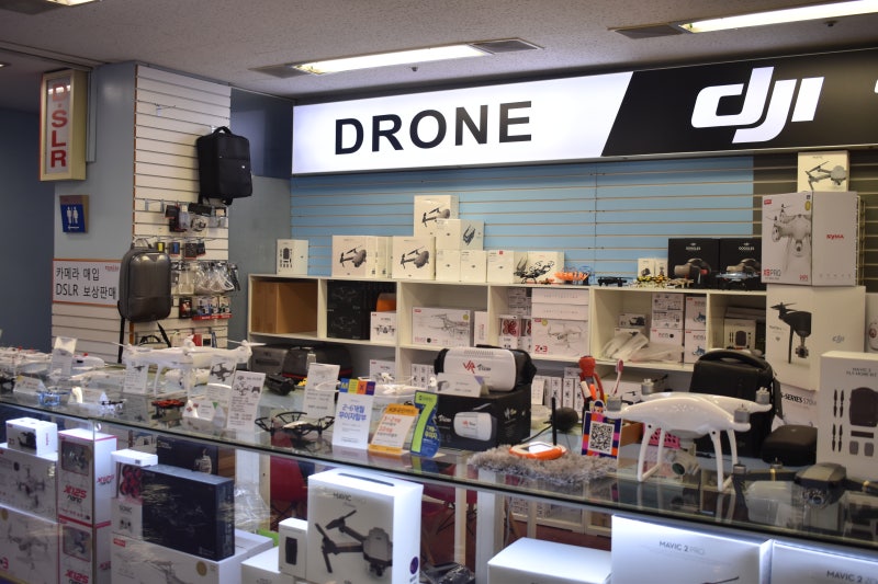 롯데백화점 동탄점 DJI 공식인증매장 드론판매점(ARS) 오픈