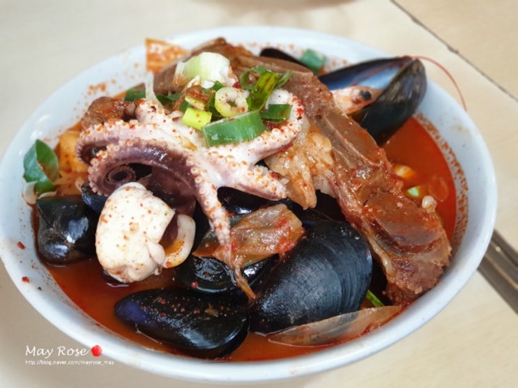  무주 맛집 - 천마루 해물갈비짬뽕 나도 먹고왔당!!! (한정판매 대기주의)
