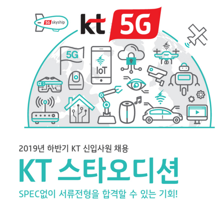  KT 스타오디션 2019년 하반기 KT 스타오디션 채용 
