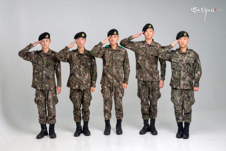  남양주 사진관 군인 우정사진