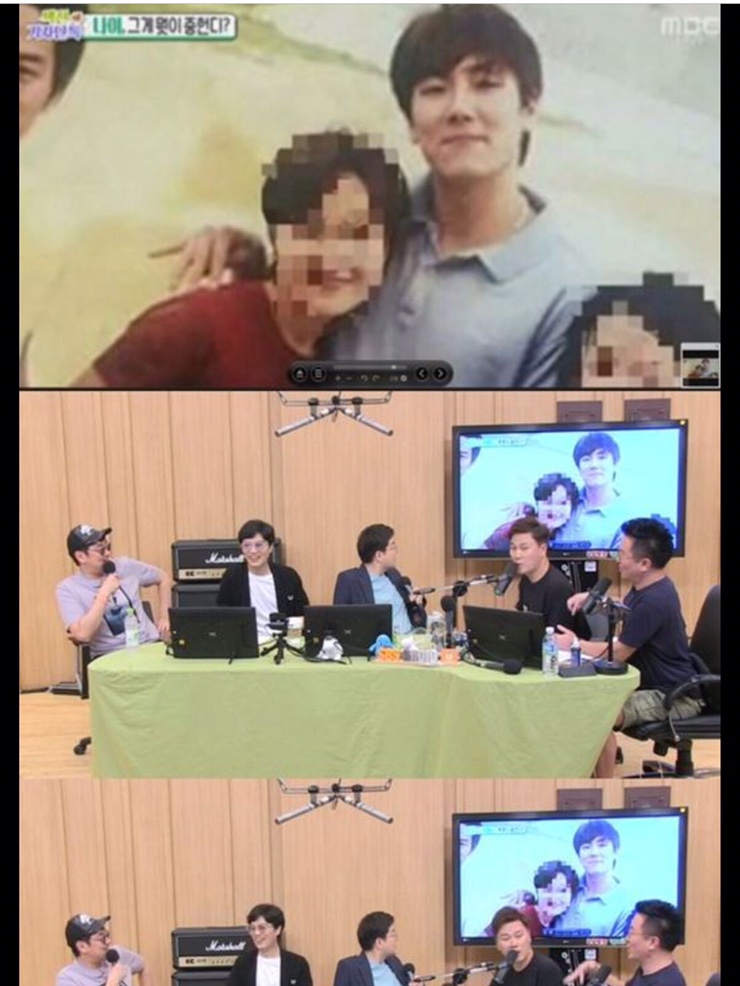 <b>컬투쇼 조진웅</b> 훈남사진 90년대     매너손시초~