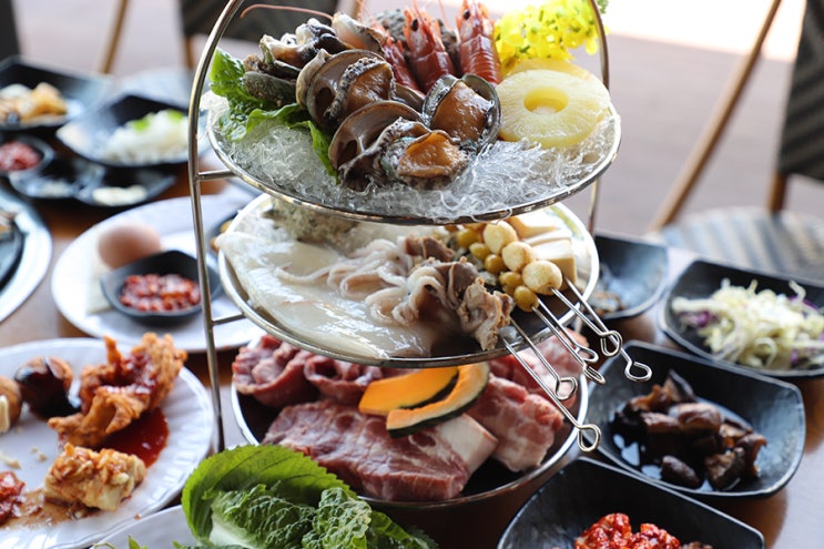  제주 일출랜드 근처 맛집 흑돼지 짱맛탱!