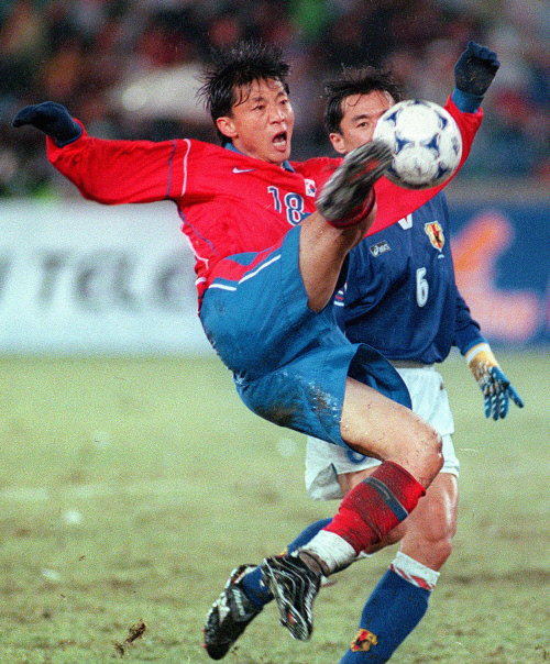 대한민국 2 : 1 일본(1998년) - 이상윤 선제골, 황선홍 결승골