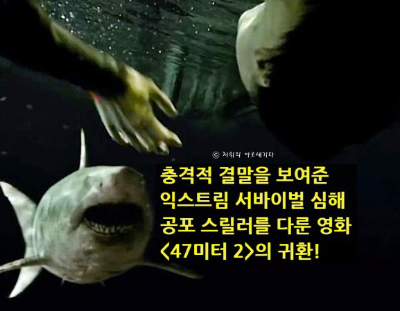  [47미터 2] 충격적 결말을 보여준 익스트림 서바이벌 심해 공포 스릴러의 귀환!