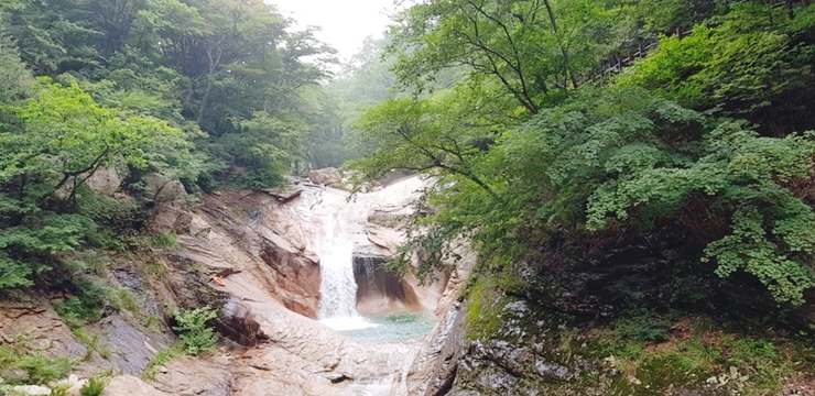  [강원도설악 양양 오색약수터 ]주전골계곡 트레킹 용수폭포 힐링코스!